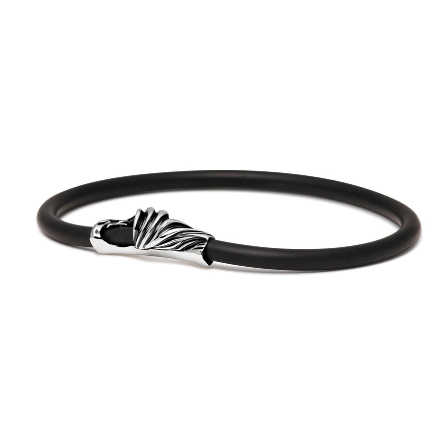 'Box Wave' neoprene bangle