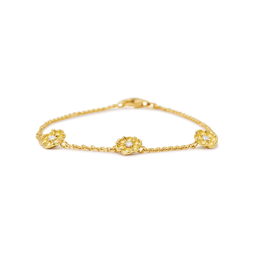 'Daisy Chain' diamond bracelet