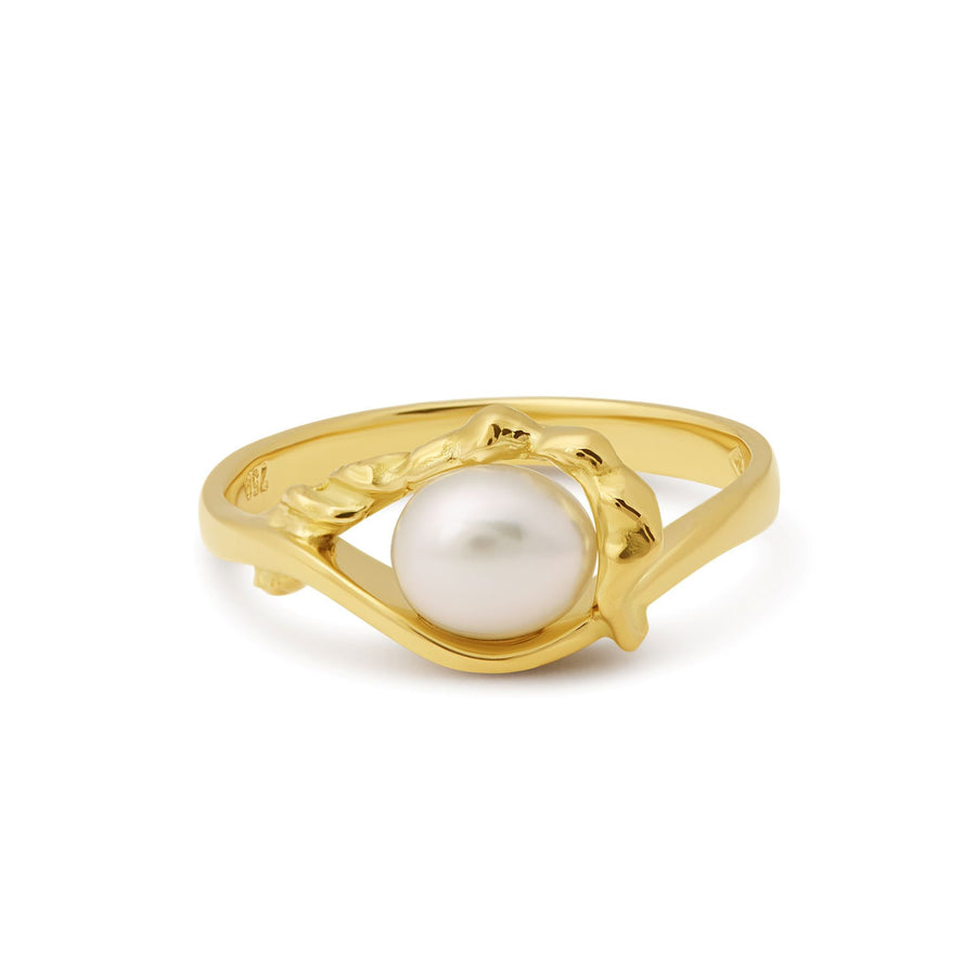 'Embrace' Pearl ring