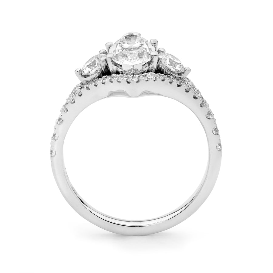 Marquise Fancy Diamond Ring