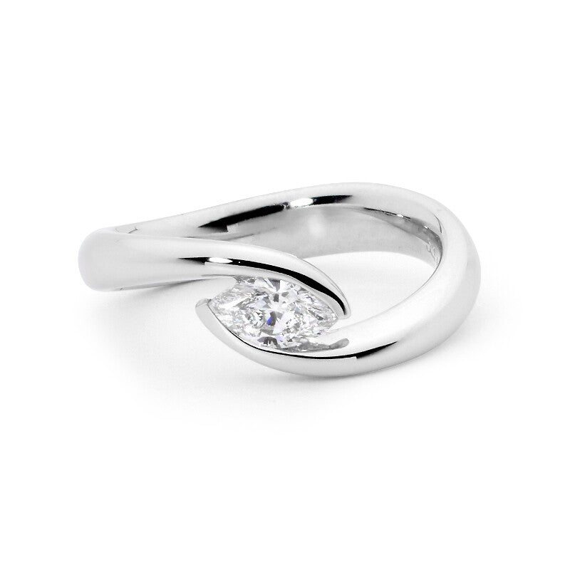 Minimalist Marquise Diamond ring online jewellery shop buy jewellery online jewellers in perth perth jewellery stores wedding jewellery australia diamonds for sale perth