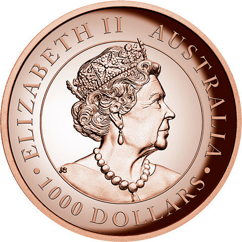 Kimberley Sunset 2021 5oz Rose Gold High Relief Pink Diamond Coin