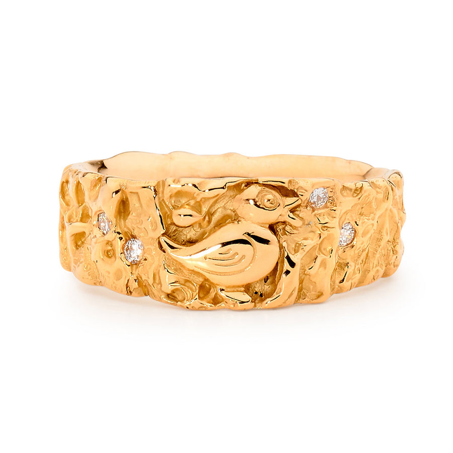 Duck Out of Water Ring online jewellery s gold jewellery perthhop perth jewellery stores jewellery stores perth australian jewellery designers bridal jewellery australia 