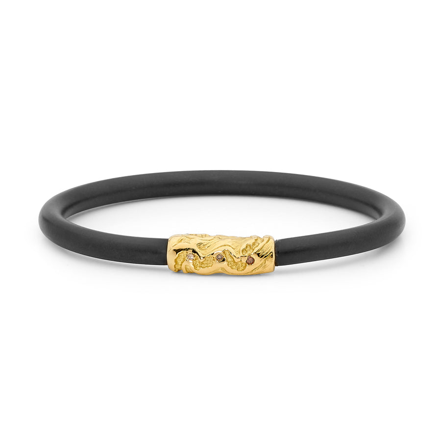 Yellow Gold Neoprene Bangle jewellery stores perth perth jewellery stores australian jewellery designers online jewellery shop perth jewellery shop jewellery shops perth perth jewellers jewellery perth jewellers in perth