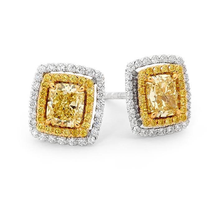 Yellow and White Diamond Earrings perth jewellery stores australian jewellery designers online jewellery shop perth jewellery shop jewellery shops perth perth jewellers jewellery perth jewellers in perth diamond jewellers perth bridal jewellery australia pearl jewellery australian pearls diamonds and pearls perth