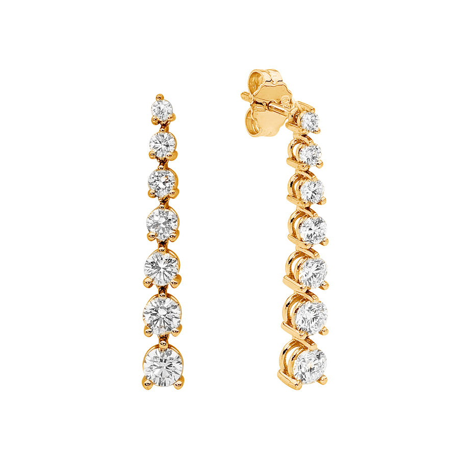 18ct Yellow Gold Diamond Earrings jewellery stores perth perth jewellery stores australian jewellery designers online jewellery shop perth jewellery shop jewellery shops perth perth jewellers jewellery perth jewellers in perth diamond jewellers perth bridal jewellery australia pearl jewellery