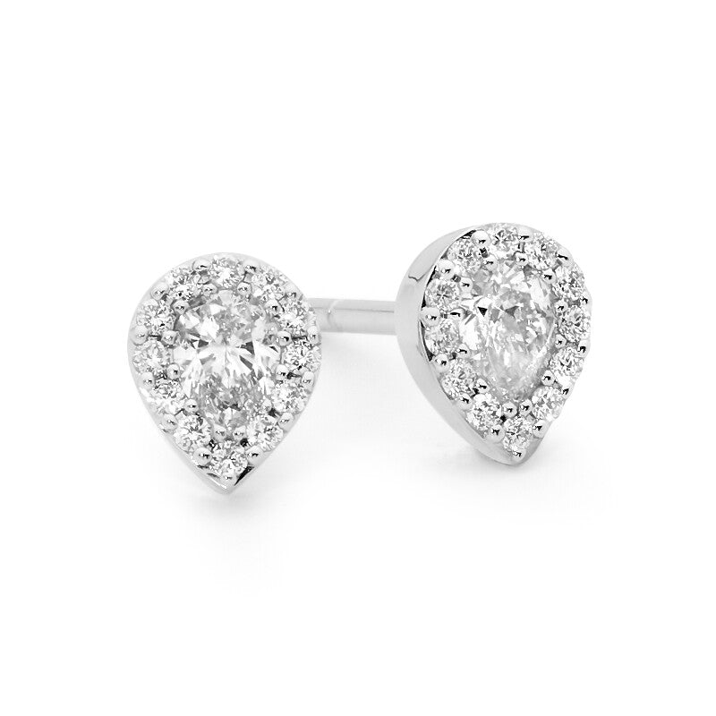 Pear Cut Diamond Studs jewellery stores perth perth jewellery stores australian jewellery designers online jewellery shop perth jewellery shop jewellery shops perth perth jewellers jewellery perth jewellers in perth bridal jewellery australia