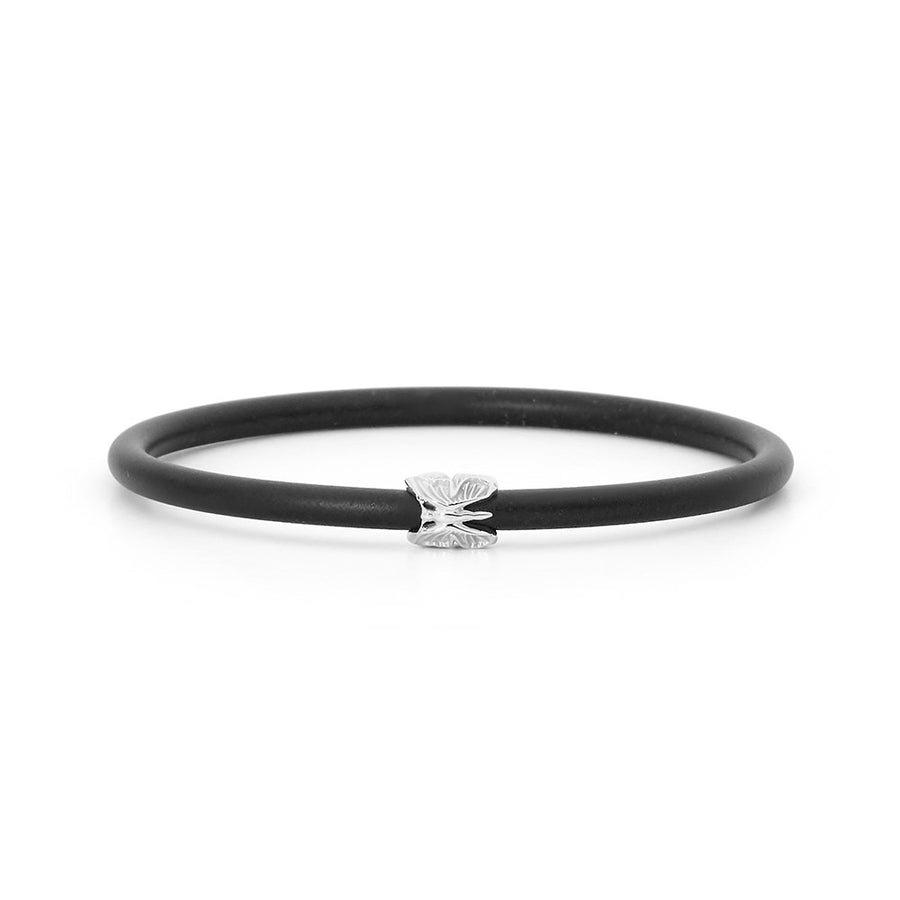 Large Butterfly Neoprene Bangle buy jewellery online jewellers in perth perth jewellery stores wedding jewellery australia