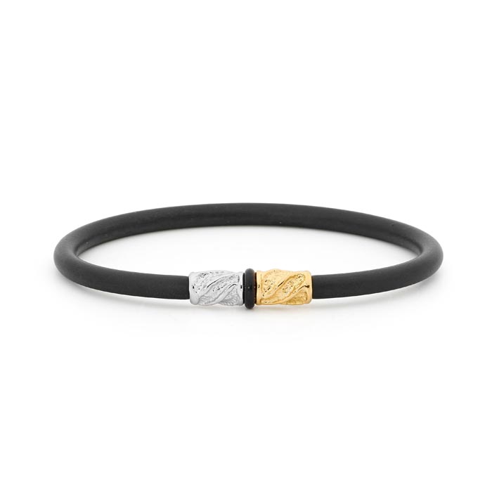 Indian Ocean Two Tone Bangle buy jewellery online jewellers in perth perth jewellery stores wedding jewellery australia gold jewellery perth mens jewellery perth