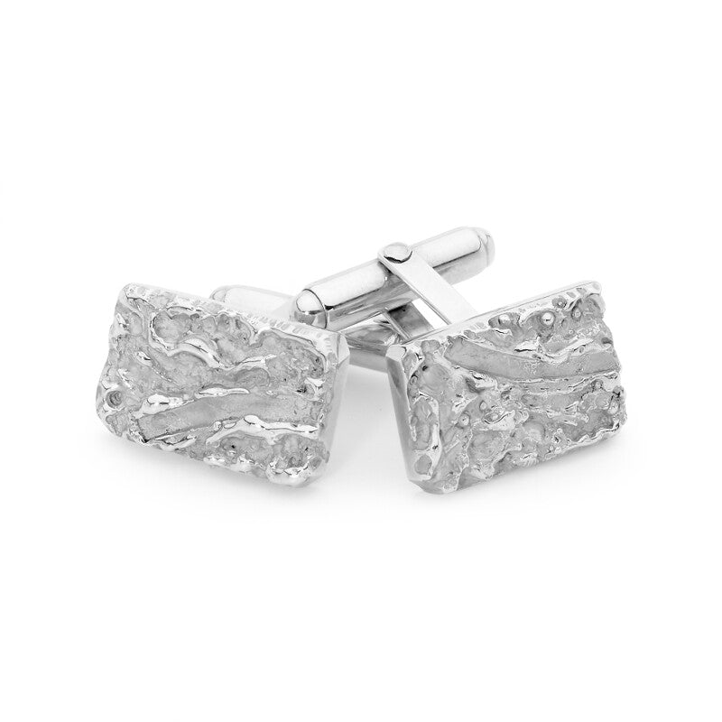 Landscape Sterling Silver Cufflinks buy jewellery online jewellers in perth perth jewellery stores wedding jewellery australia