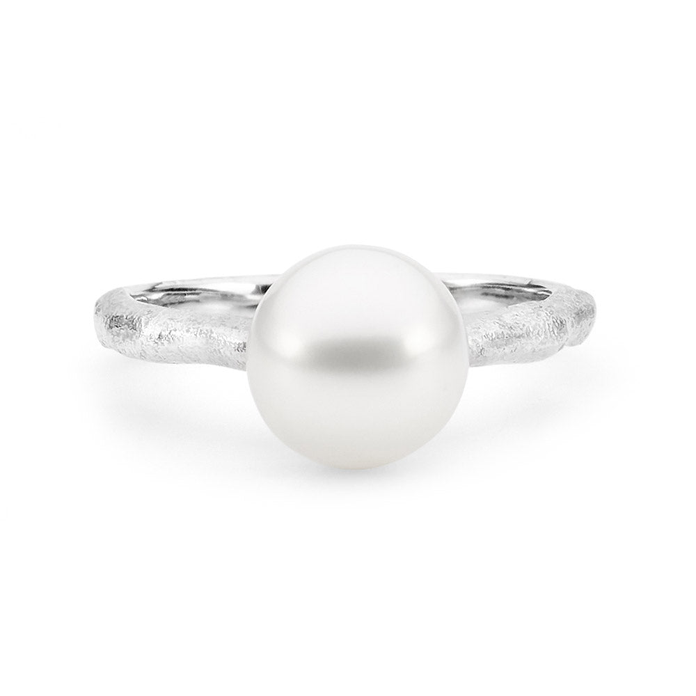 Textured Pearl Ring – Linneys Jewellery - Main Image
