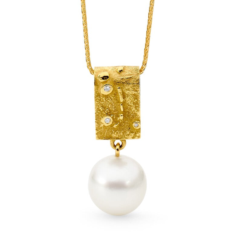 Organic Pearl Pendant online jewellery shop buy jewellery online jewellers in perth perth jewellery stores wedding jewellery australia diamonds for sale perth gold jewellery perthpearl jewellery