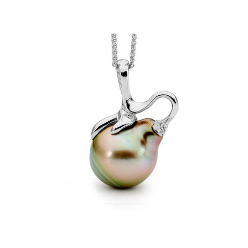 Organic Tahitian South Sea Pearl Pendant online jewellery shop buy jewellery online jewellers in perth perth jewellery stores wedding jewellery australia diamonds for sale perth gold jewellery perth pearl jewellery