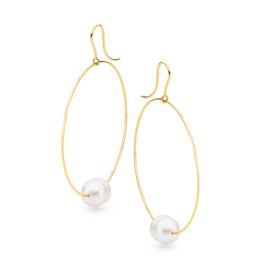 Australian South Sea Pearl Hoop Earrings Perth jewellery stores perth perth jewellery stores australian jewellery designers online jewellery shop perth jewellery shop jewellery shops perth perth jewellers jewellery perth jewellers in perth diamond jewellers perth bridal jewellery australia pearl jewellery