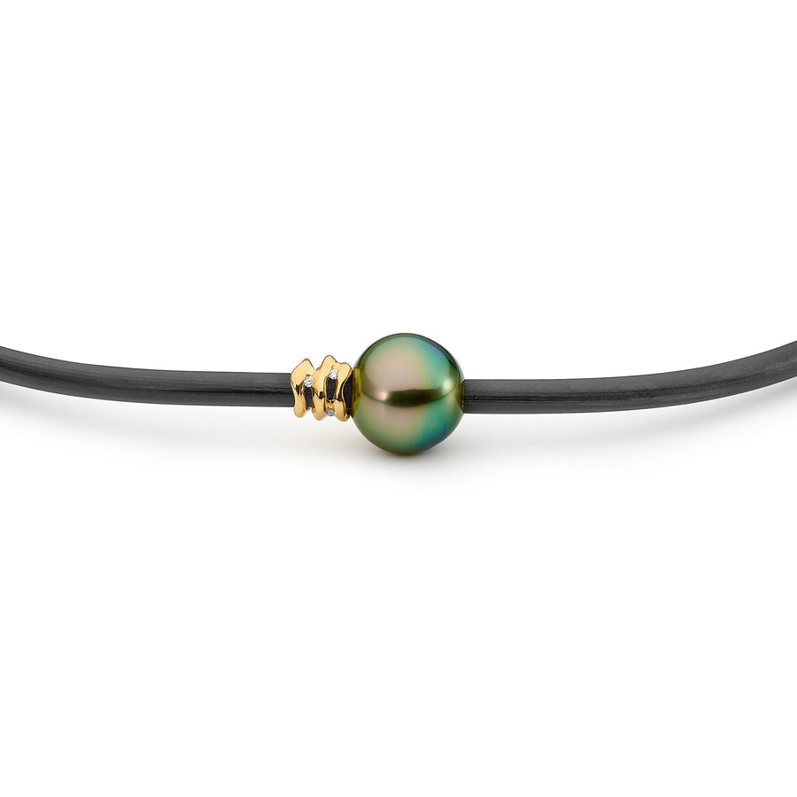 Tahitian Pearl Yellow Gold Spacer Necklet jewellery stores perth perth jewellery stores australian jewellery designers online jewellery shop perth jewellery shop jewellery shops perth perth jewellers jewellery perth jewellers in perth diamond jewellers perth bridal jewellery australia pearl jewellery australian pearls