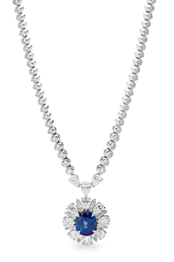 Sapphire and Diamond Necklace Perth online jewellery shop perth jewellery stores jewellery stores perth australian jewellery designers online jewellery shop perth jewellery shop jewellery shops perth perth jewellers jewellery perth jewellers in perth diamond jewellers perth bridal jewellery australia