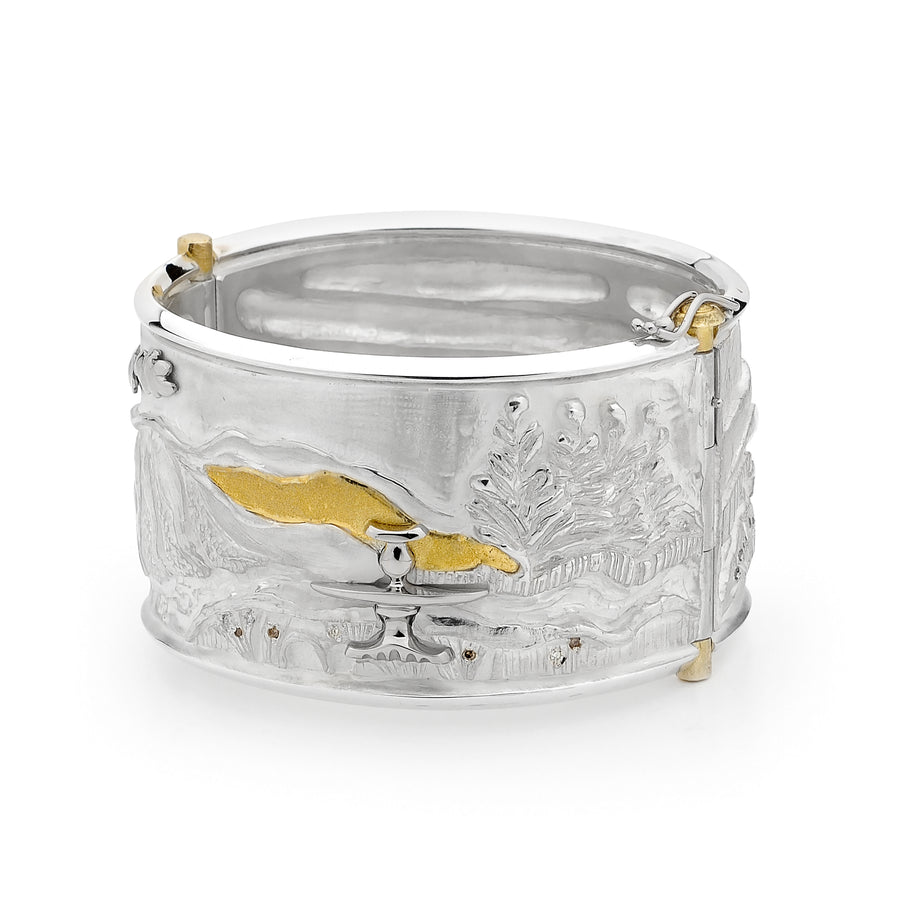 Silver & Gold Garden of Eden Diamond Bangle jewellery stores perth perth jewellery stores australian jewellery designers online jewellery shop perth jewellery shop jewellery shops perth perth jewellers jewellery perth jewellers in perth diamond jewellers perth