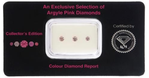 Fancy Pink Argyle Diamonds
